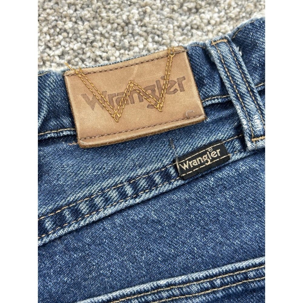 Genuine Wrangler MGW20DD Men's Jeans Regular Fit Denim Blue Size 36x32 #0098